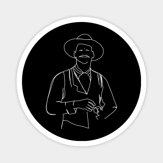 I’m your huckleberry Magnet by Crept Designs